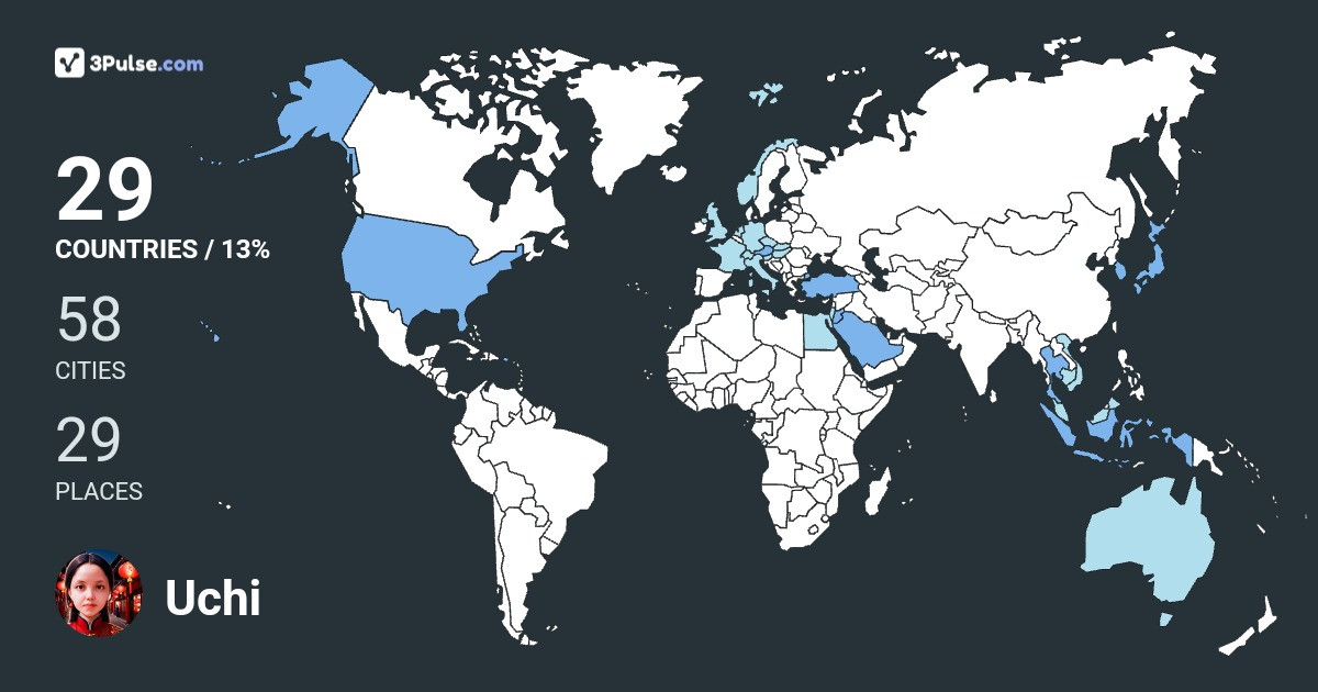 Изображение Карты путешествий Uchi Susilawati