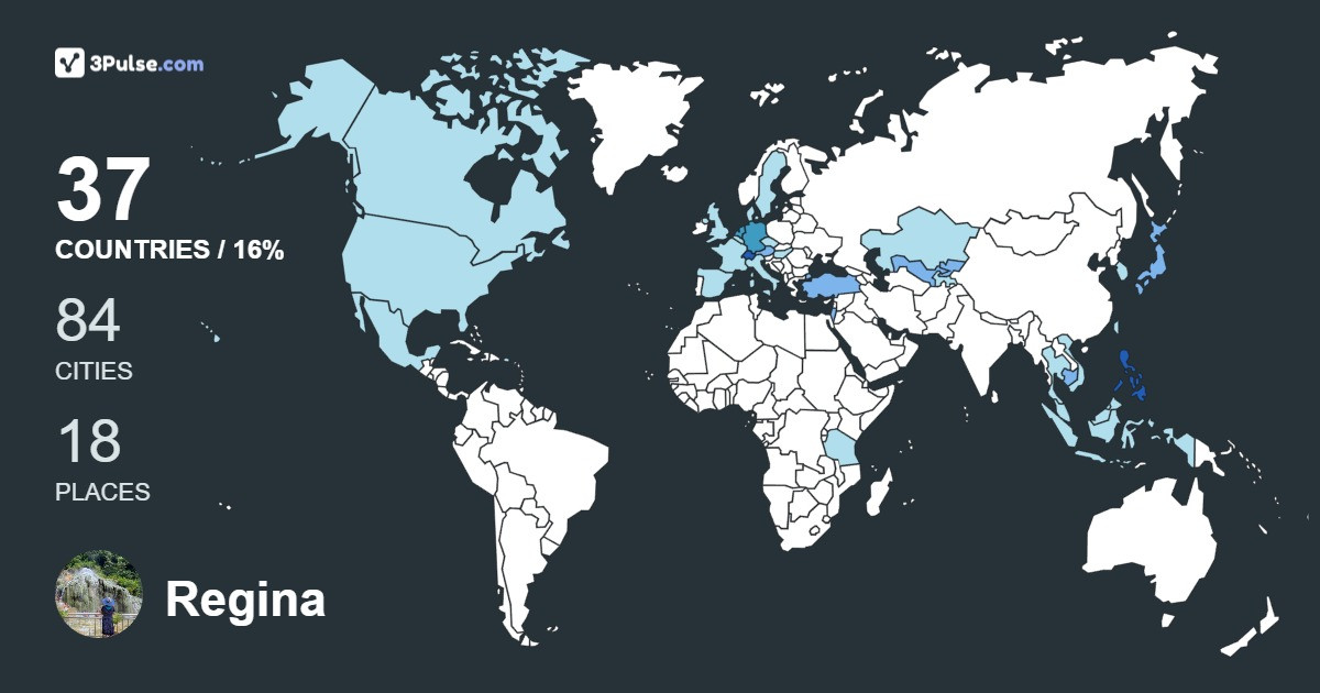 Изображение Карты путешествий Regina Reyes