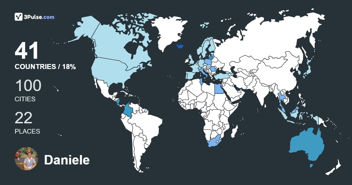 Изображение Карты путешествий Daniele Amata