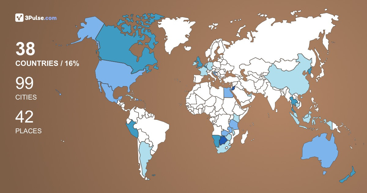 b3c492f's Travel Map Image