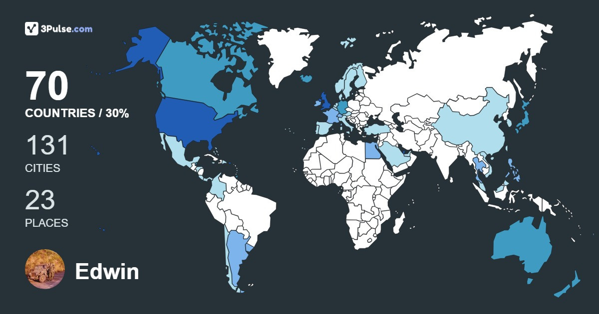 Изображение Карты путешествий Edwin Eiswerth