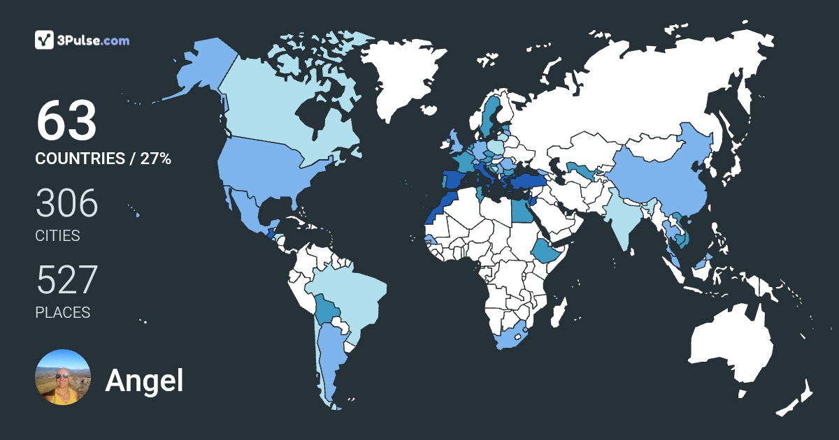 Изображение Карты путешествий Angel Barcelona