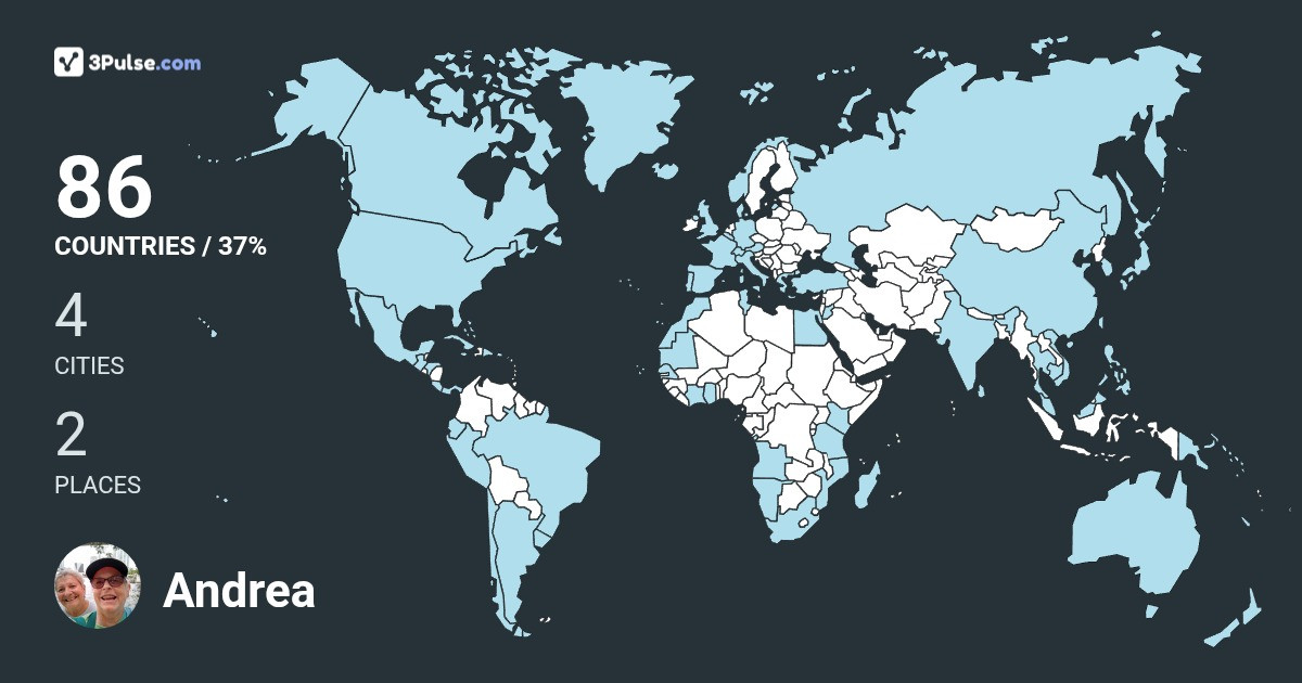 Изображение Карты путешествий Andrea Connell