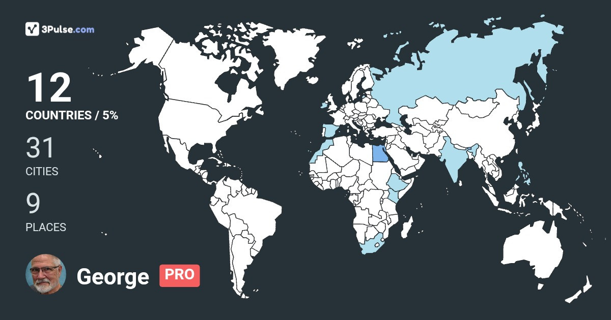 Изображение Карты путешествий George Salter