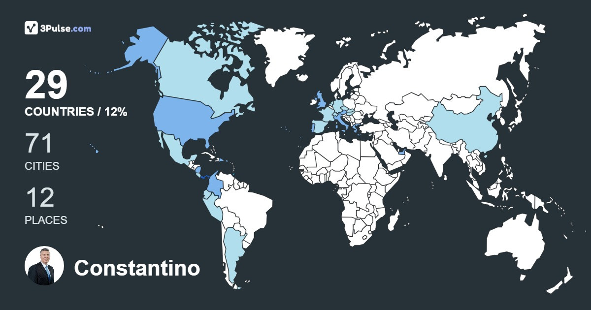 Изображение Карты путешествий Constantino Kafaltis