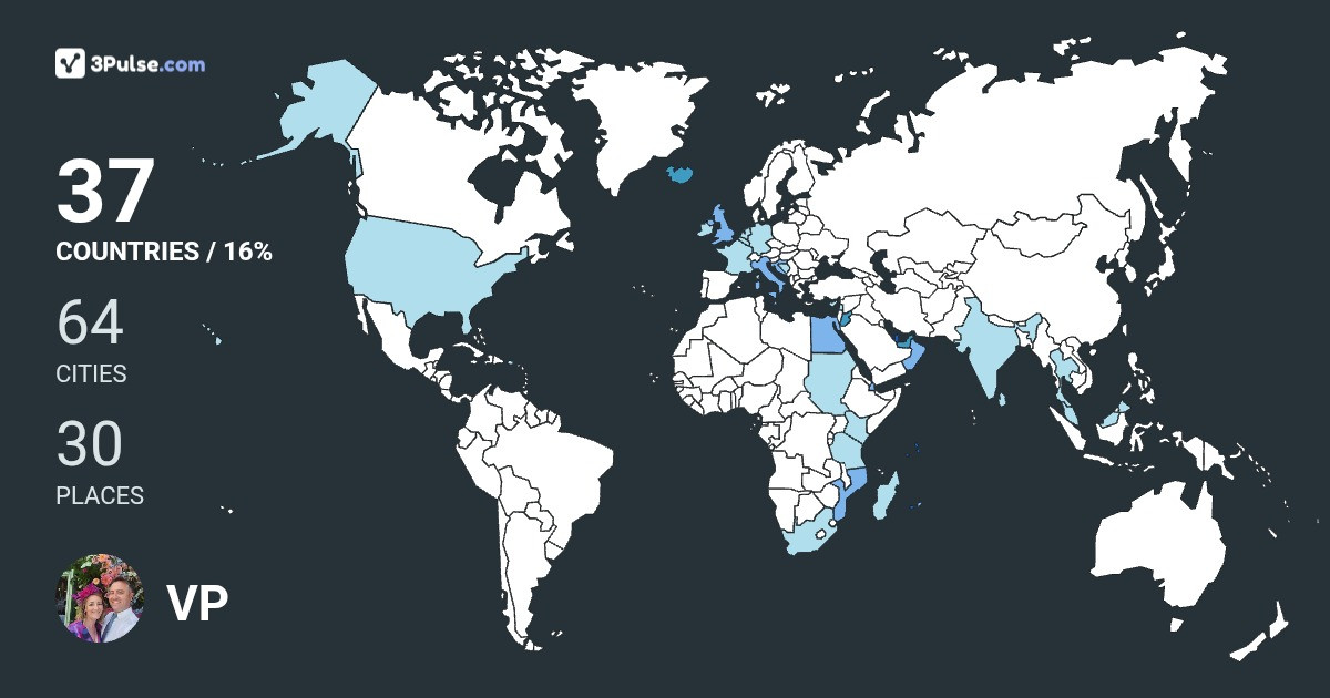Изображение Карты путешествий VP Rentice