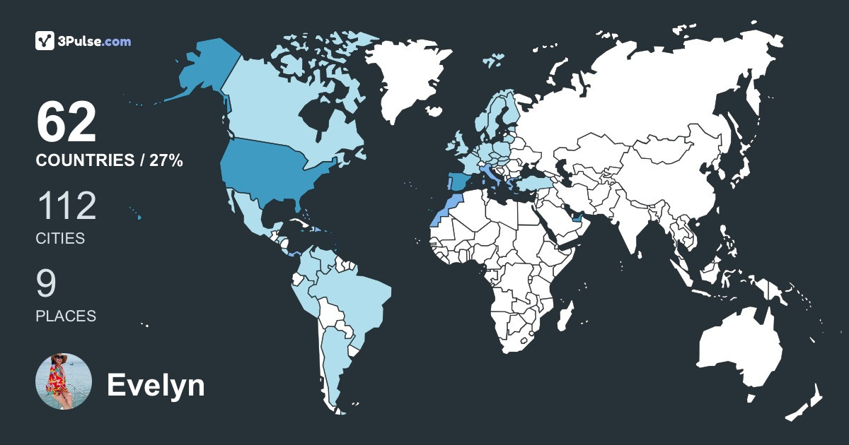 Изображение Карты путешествий Evelyn Osorio