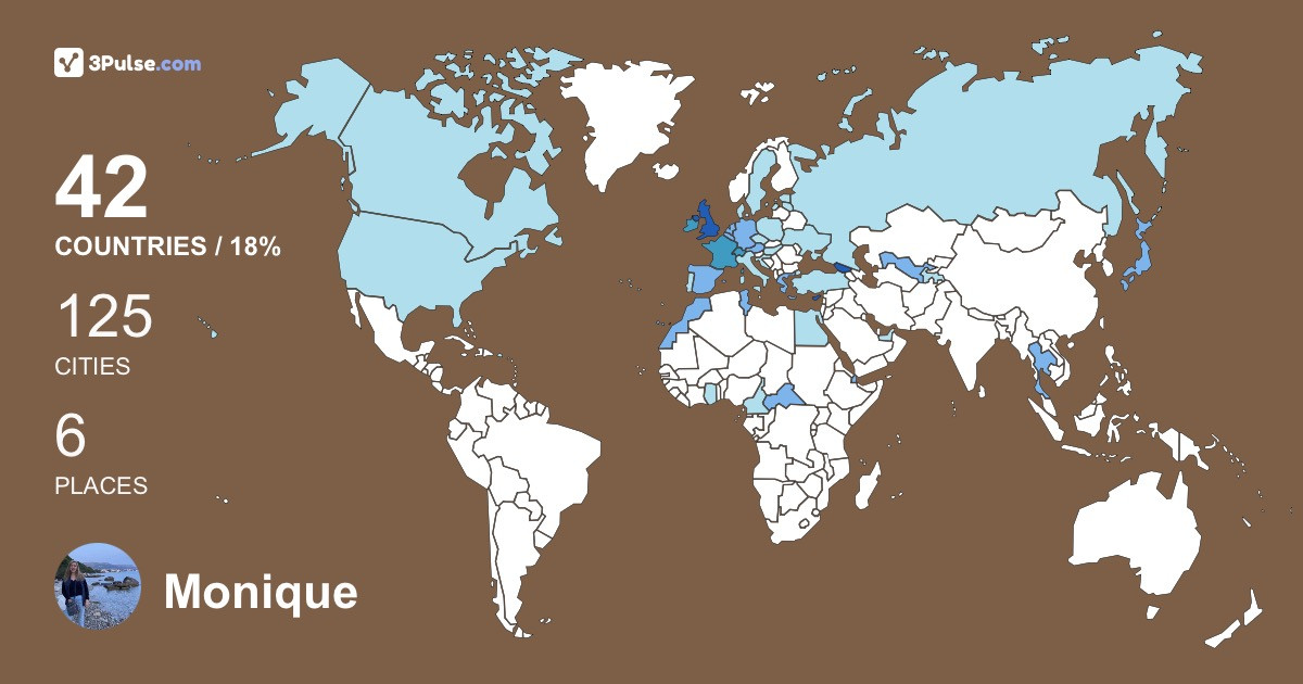 Изображение Карты путешествий Monique Mateo