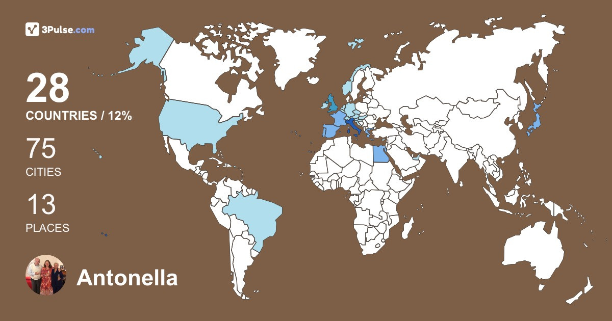 Изображение Карты путешествий Antonella Canzi