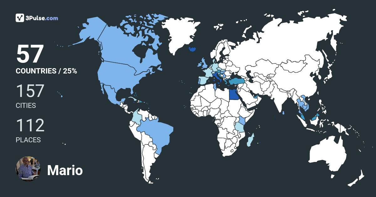 Изображение Карты путешествий Mario Scarci
