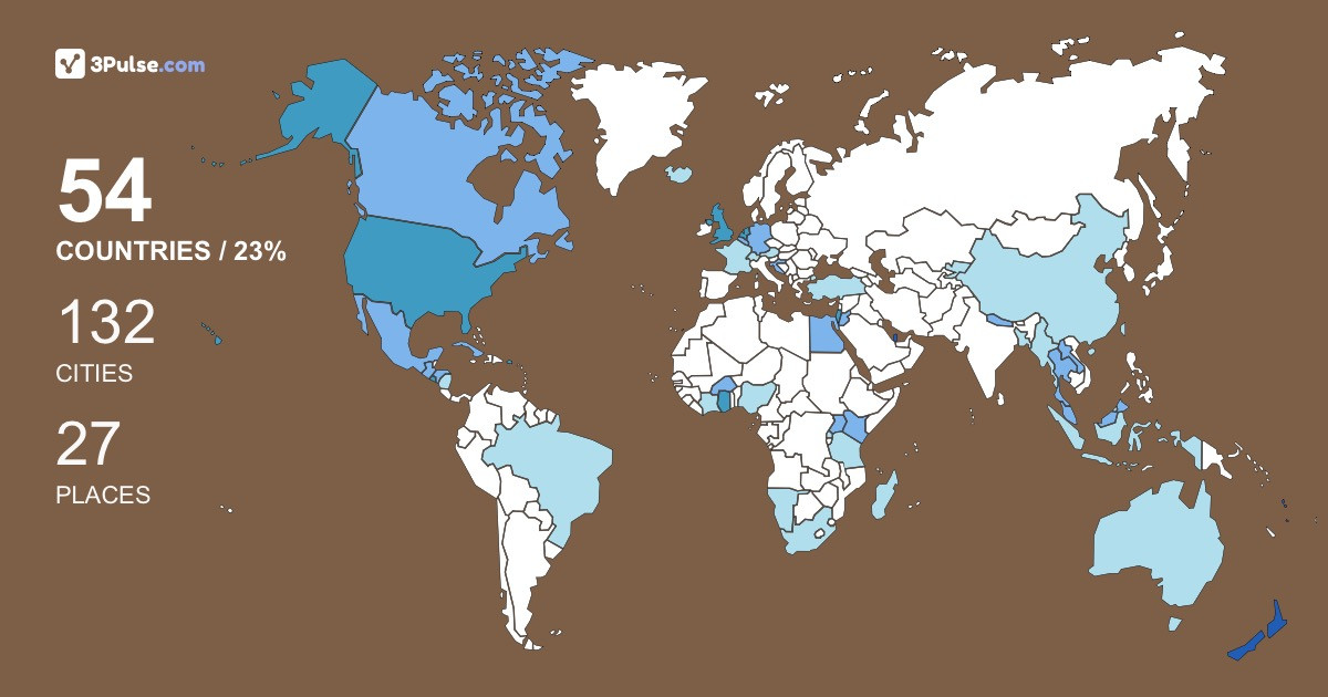 54ae152's Travel Map Image