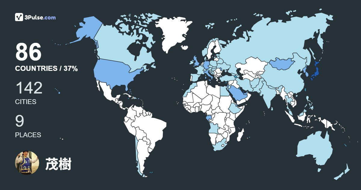 Изображение Карты путешествий 茂樹 藤井