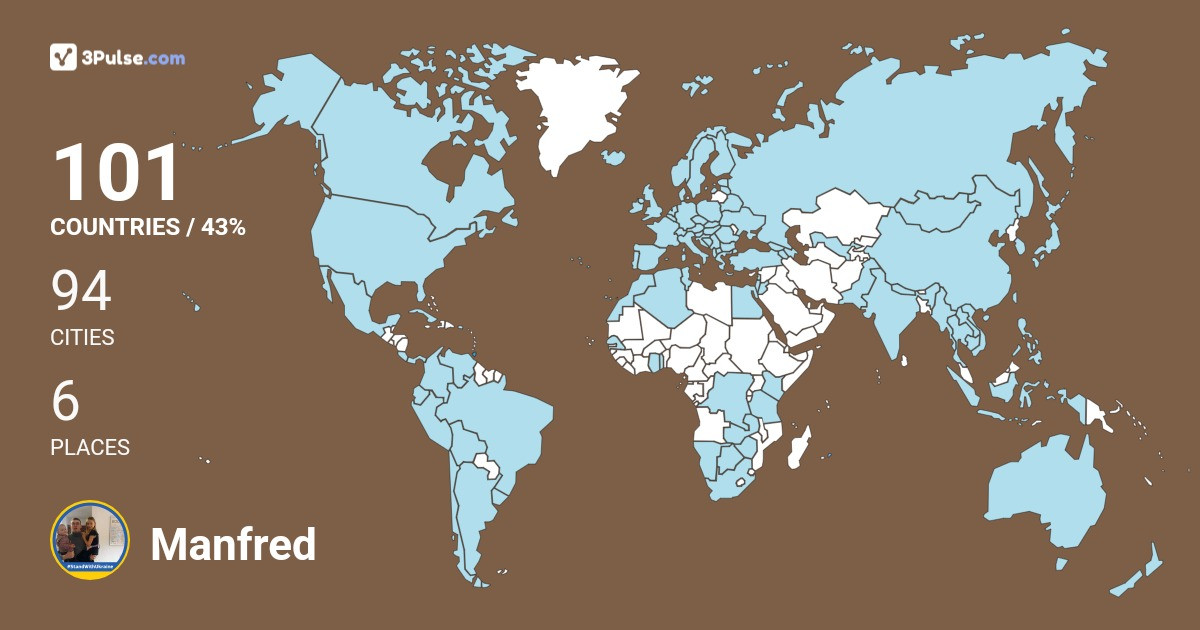 Изображение Карты путешествий Manfred Warda
