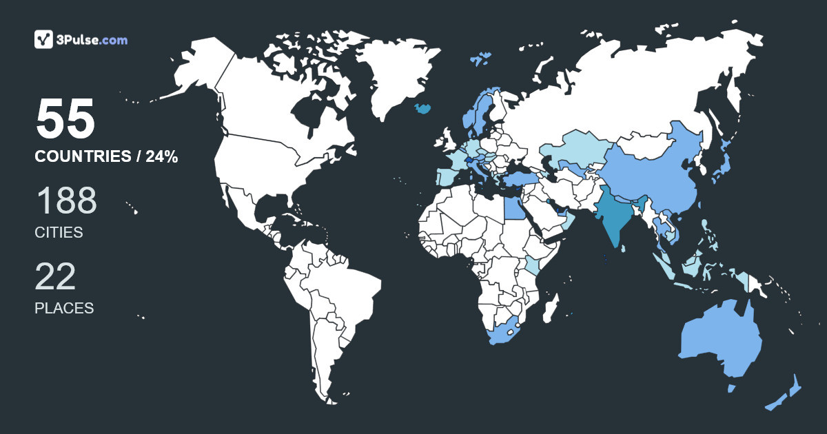 4caac61's Travel Map Image