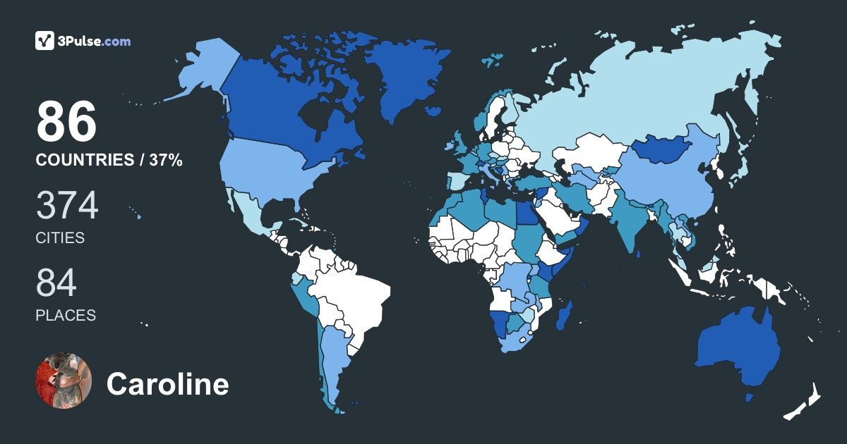 Изображение Карты путешествий Caroline Banz