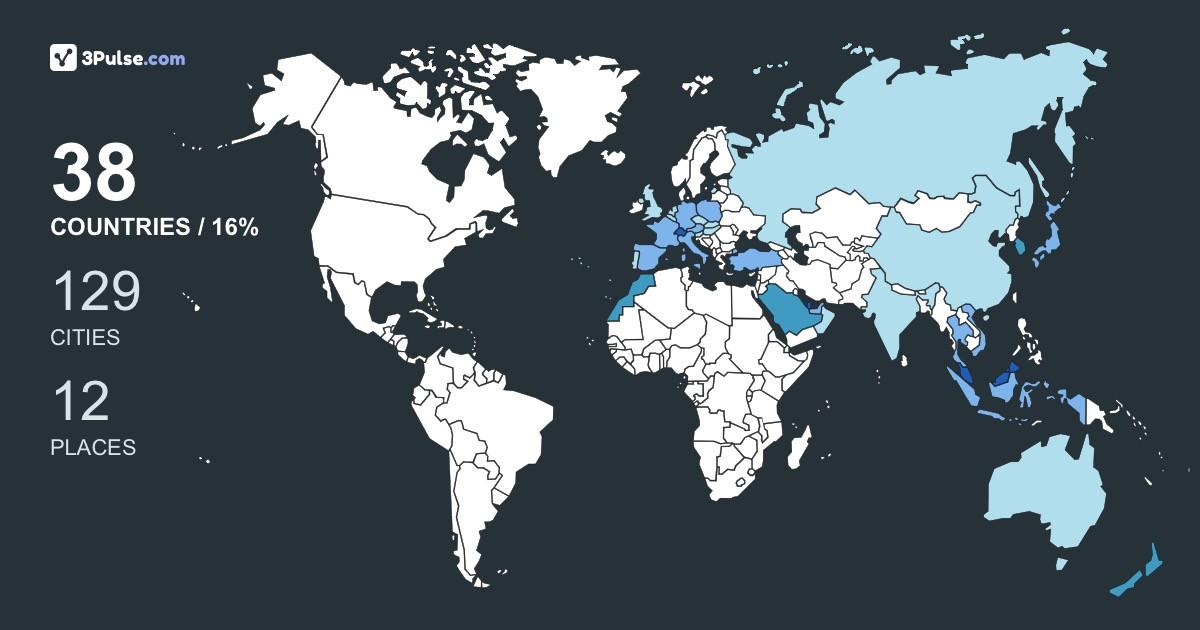 Изображение Карты путешествий Amran Zakaria