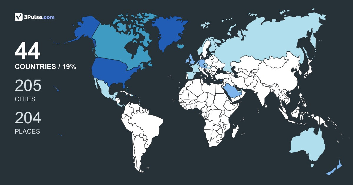0e7a36d's Travel Map Image