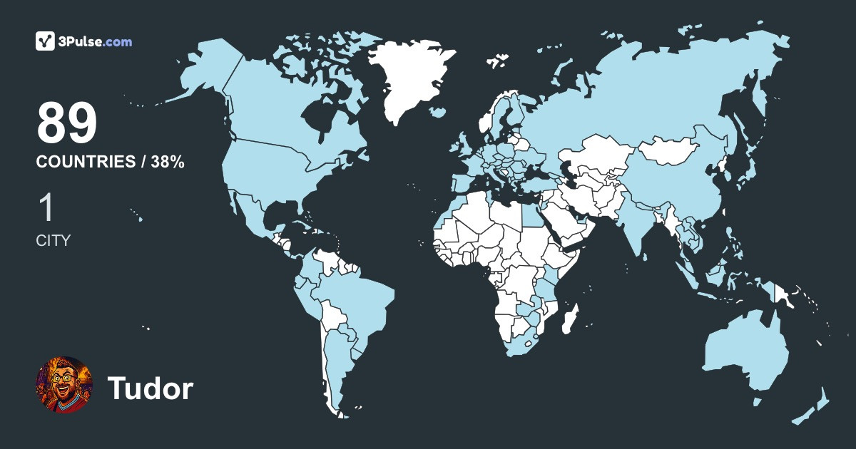 Изображение Карты путешествий Tudor Popa