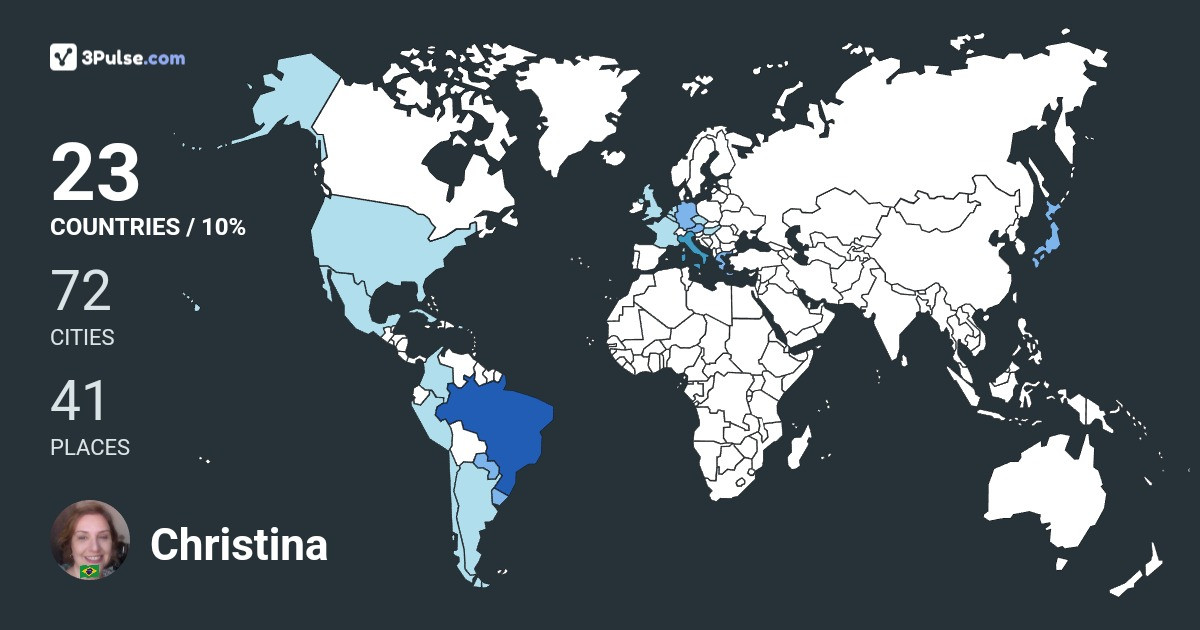 Изображение Карты путешествий Christina Marins