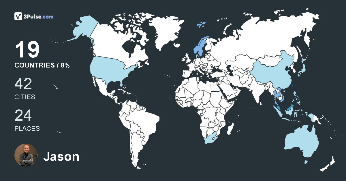 Изображение Карты путешествий Jason Sim