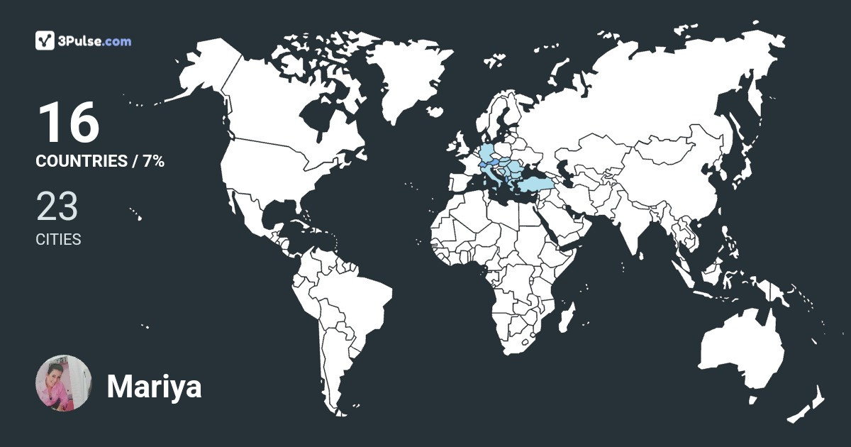 Изображение Карты путешествий Mariya Erih