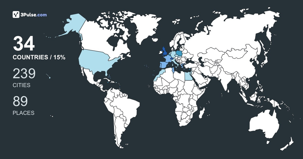 dd5e630's Travel Map Image