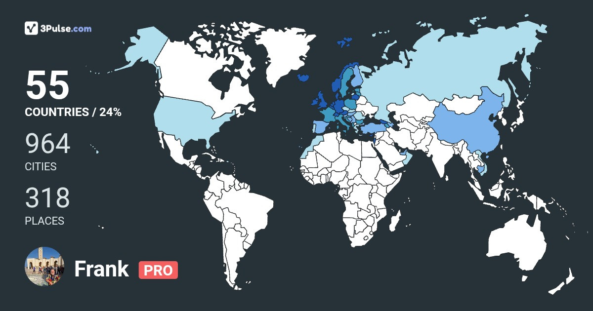 Изображение Карты путешествий Frank Jacobs