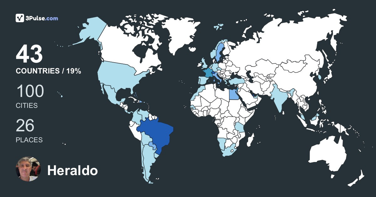 Изображение Карты путешествий Heraldo Rodrigues