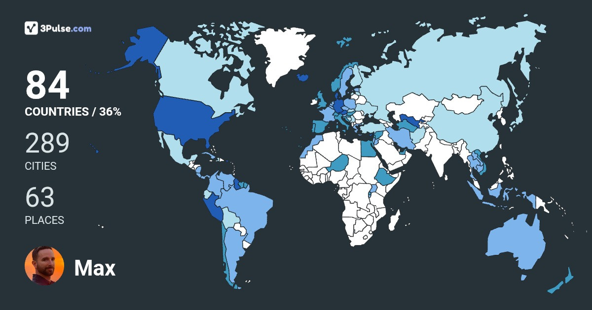 Изображение Карты путешествий Max Kessel