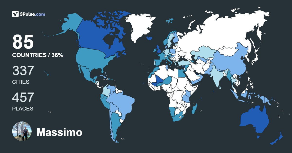 Изображение Карты путешествий Massimo Gallo