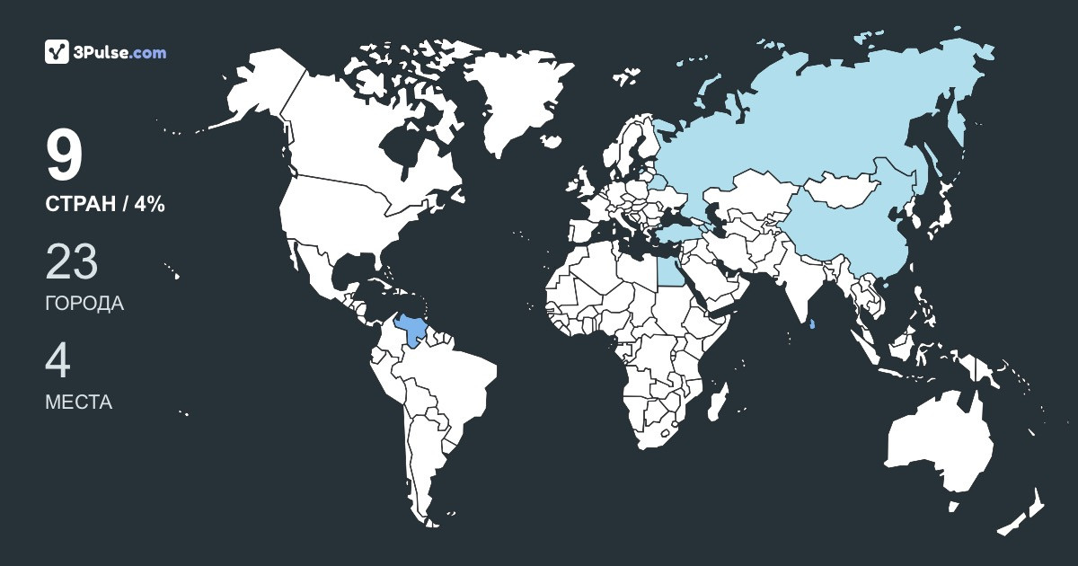 def6cd1's Travel Map Image