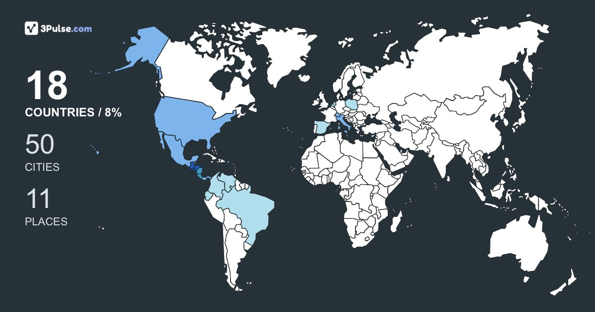 d069cf9's Travel Map Image
