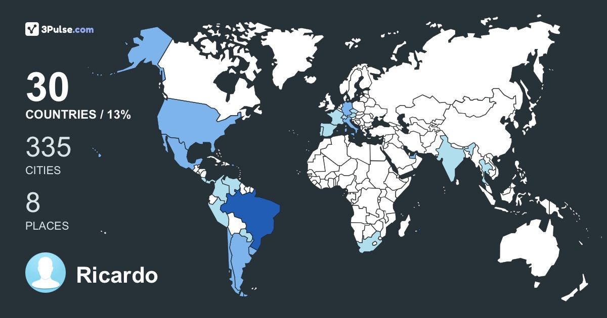 Изображение Карты путешествий Ricardo Scurato