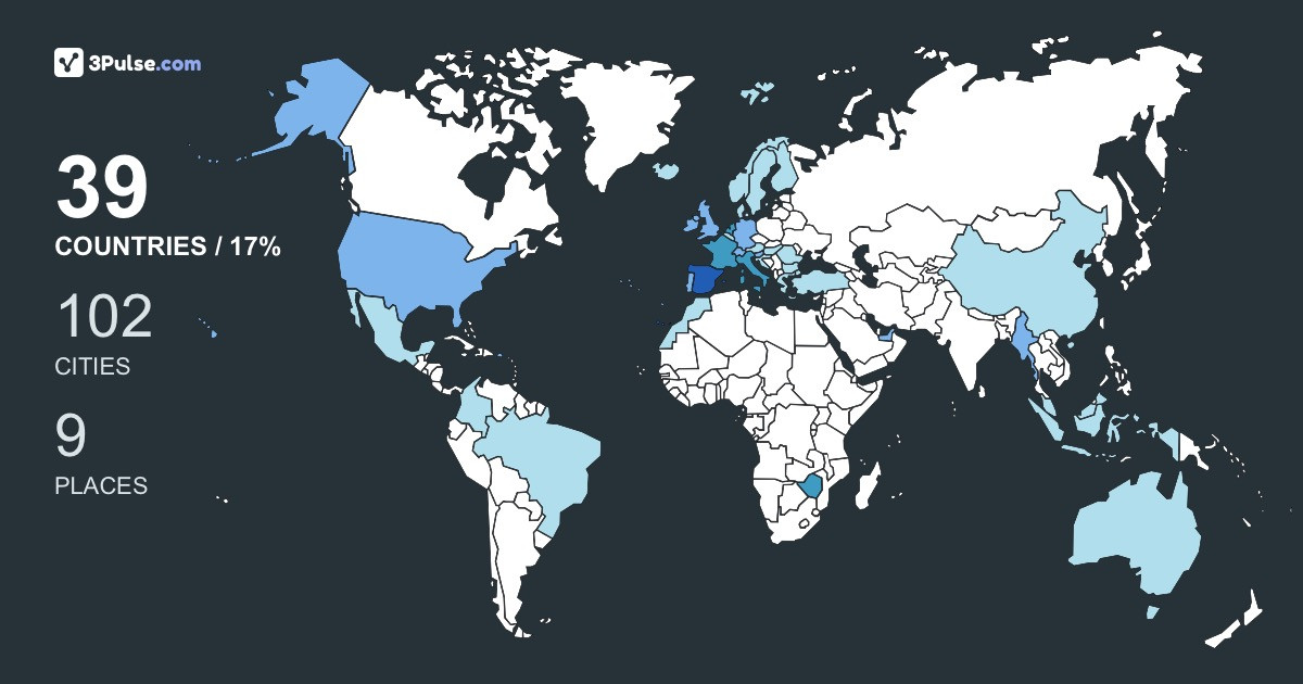 b3d41df's Travel Map Image