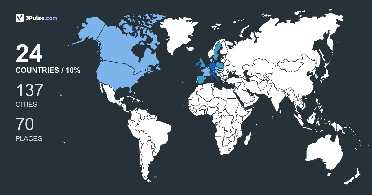 4dc8d2b's Travel Map Image