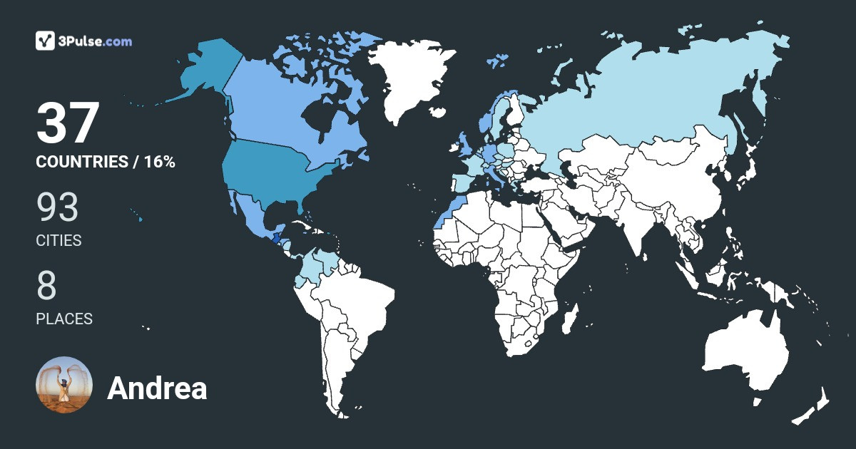 Изображение Карты путешествий Andrea Arzu