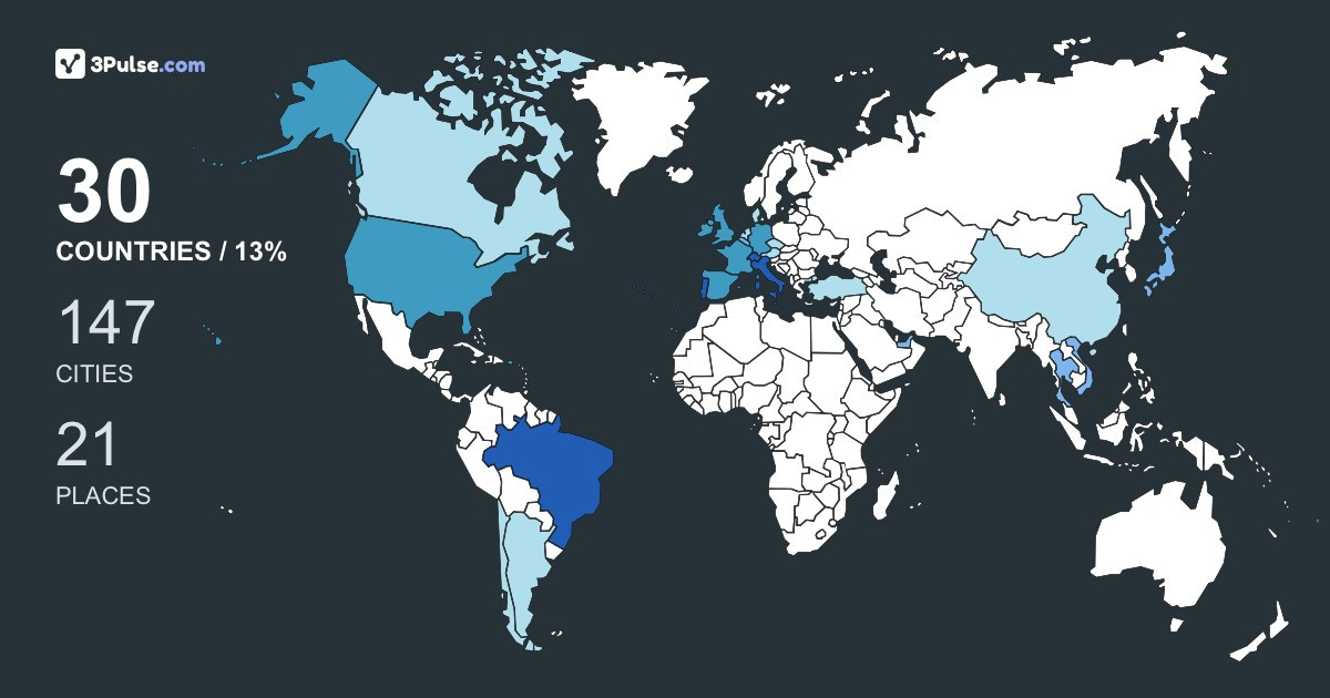 Изображение Карты путешествий Roberta Fransosi