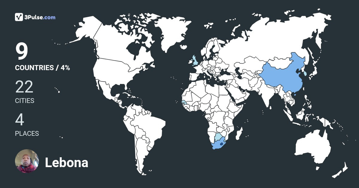 Изображение Карты путешествий Lebona Rapapa