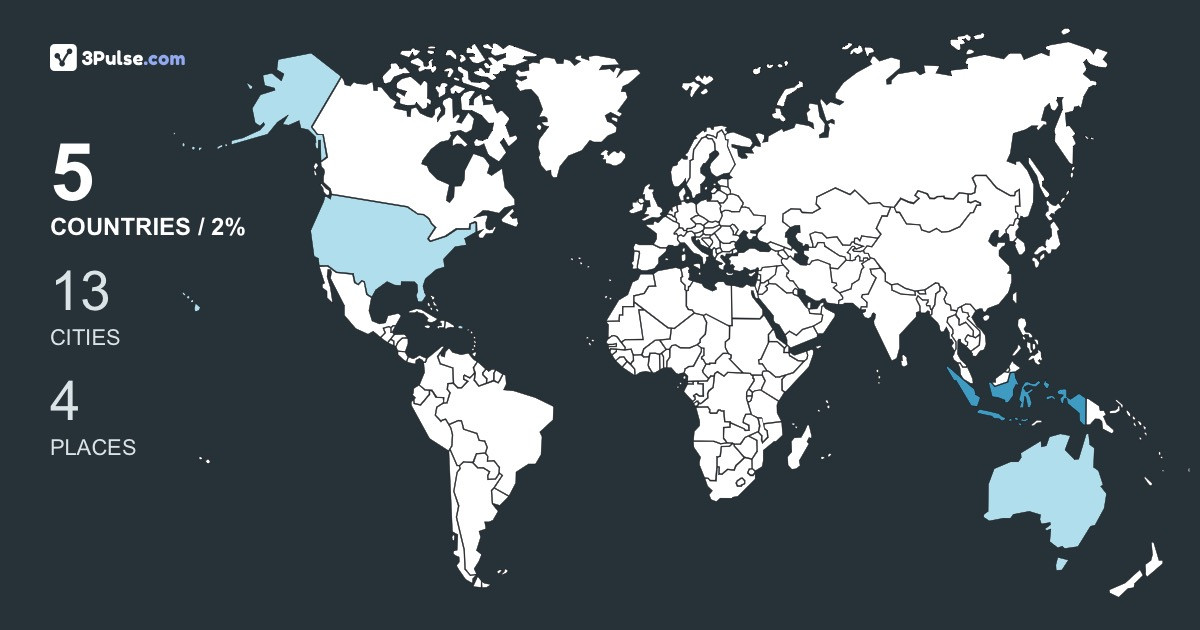 Ermon Denny Hasiholan's Travel Map Image