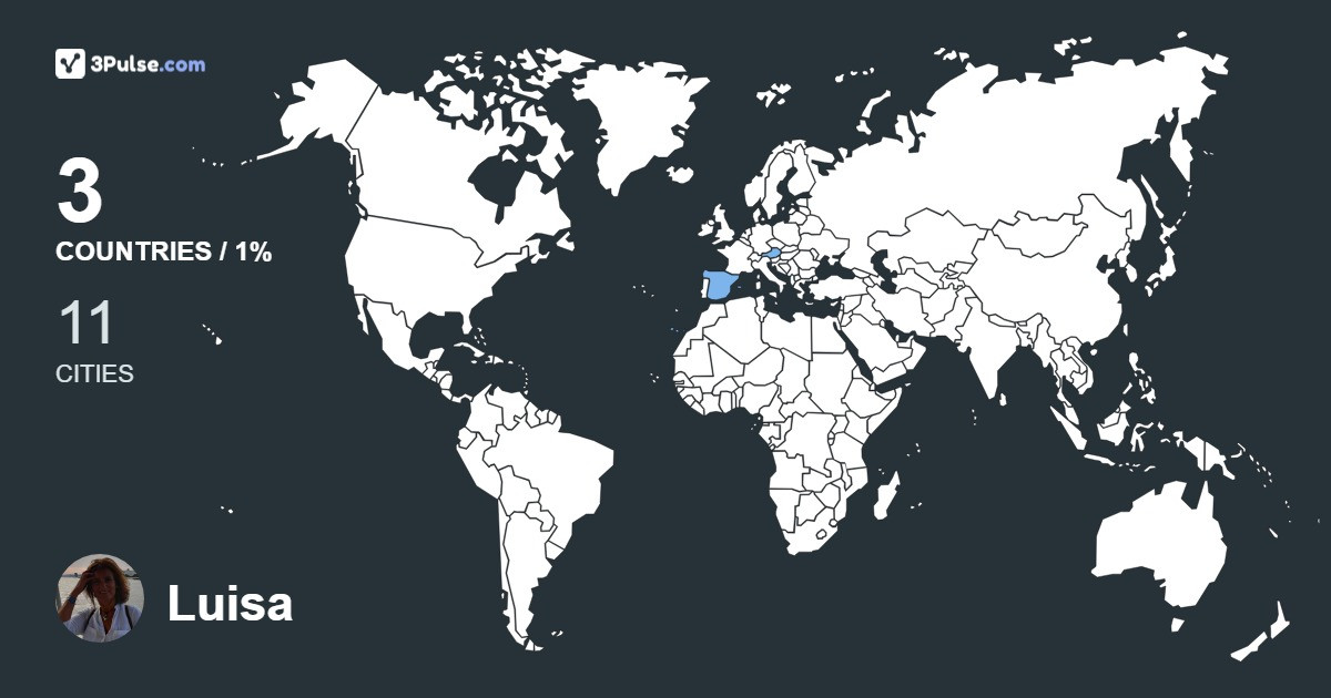 Luisa Ramos's Travel Map Image