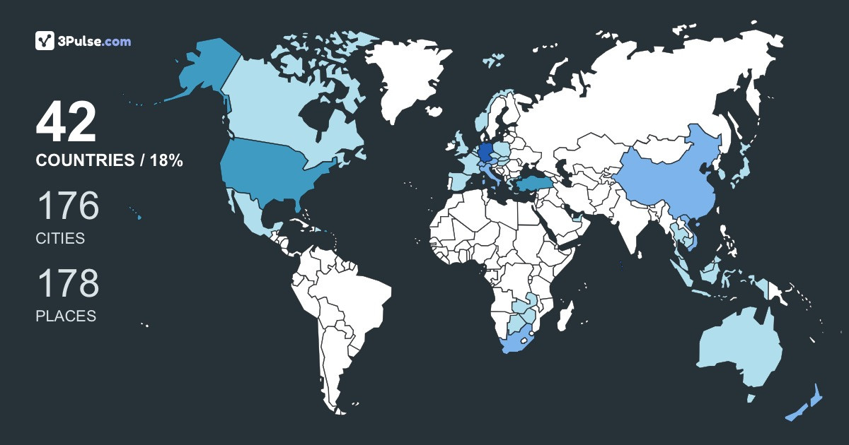 Изображение Карты путешествий Kerem Gazyakan