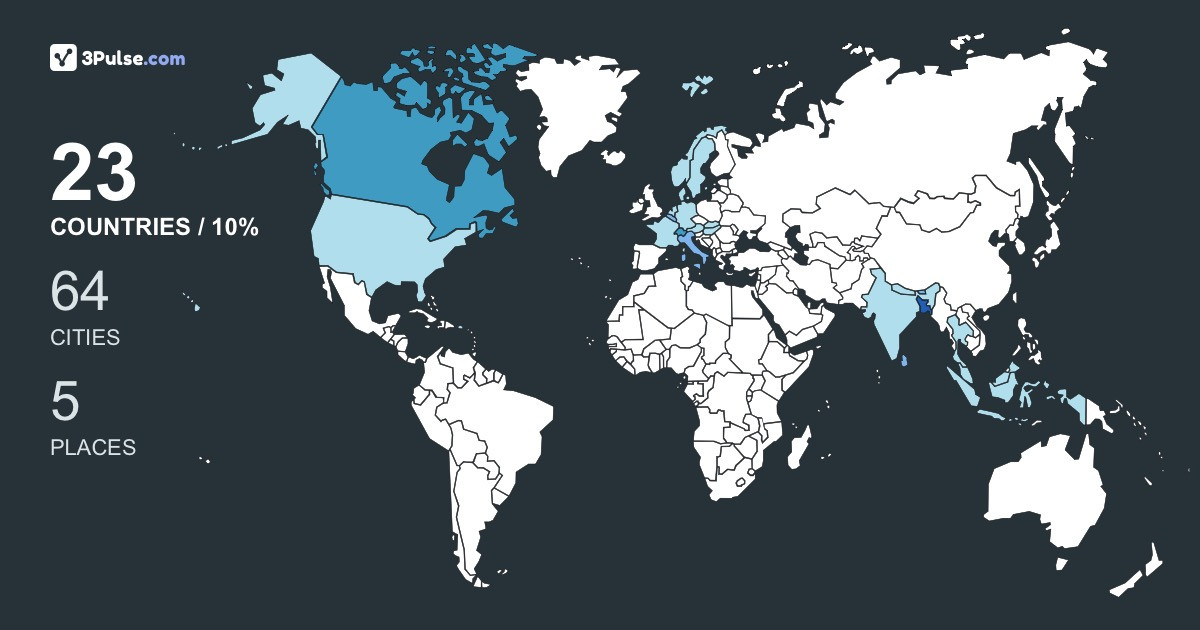 7adbd2d's Travel Map Image