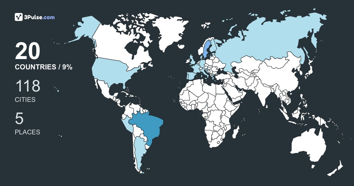Изображение Карты путешествий Natalia Campozana