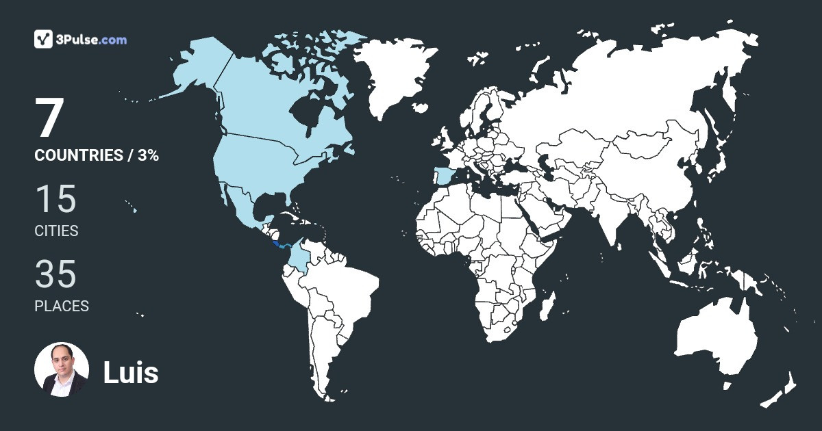 Изображение Карты путешествий Luis Villalobos