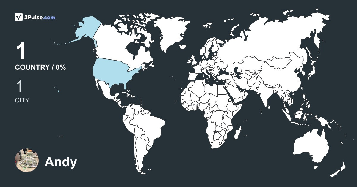 Изображение Карты путешествий Andy Boyer