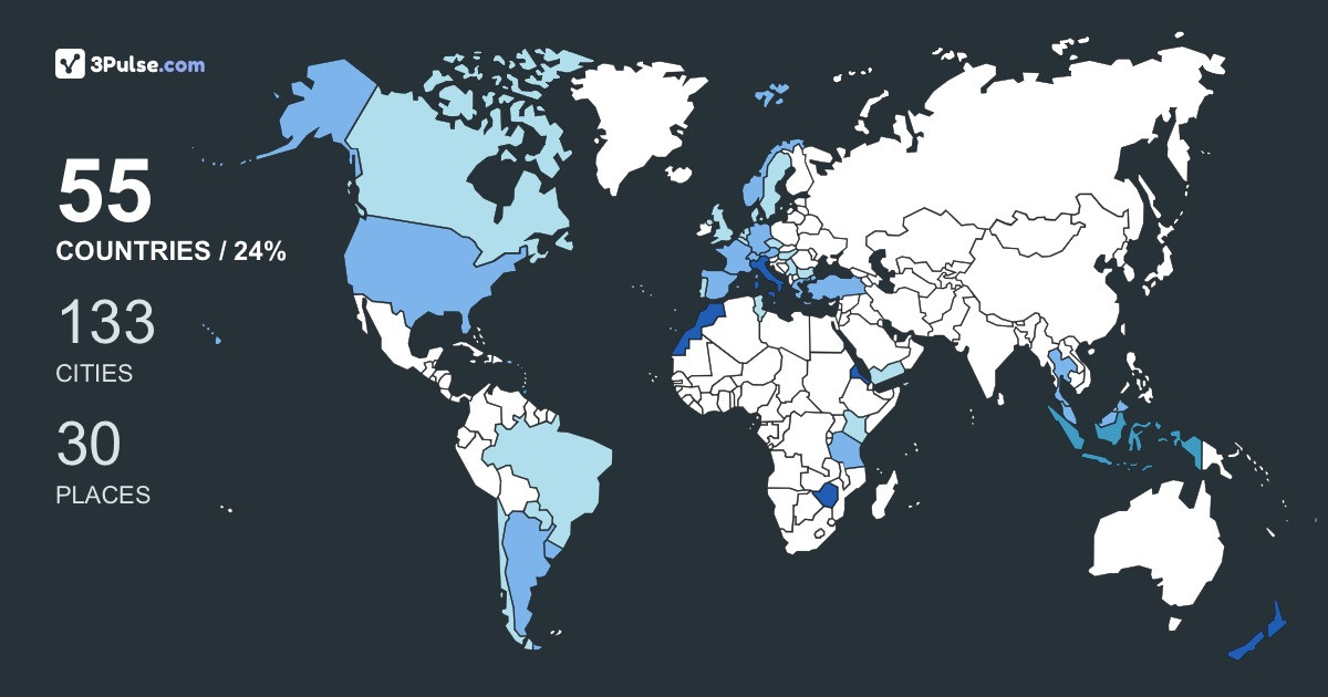 f667811's Travel Map Image