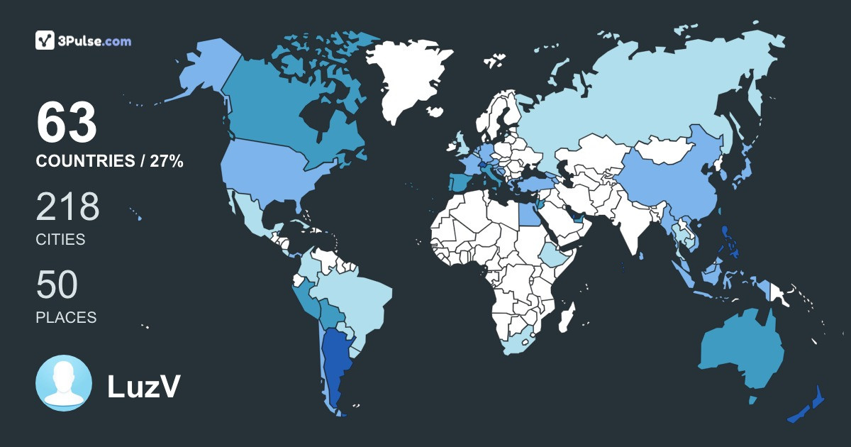 Изображение Карты путешествий LuzV