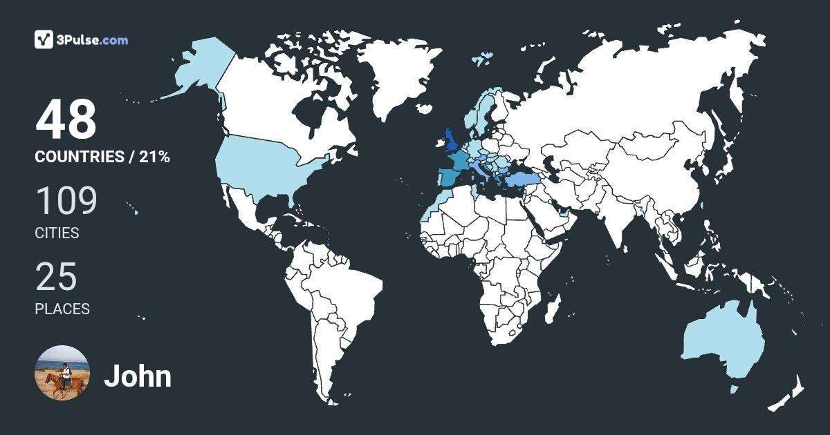 Изображение Карты путешествий John Wheatley