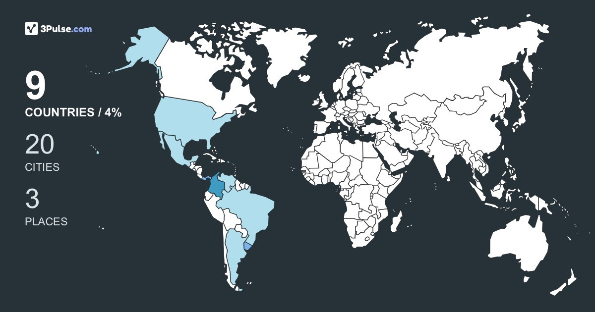 5ccf77a's Travel Map Image