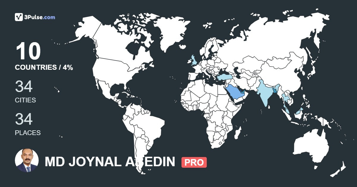 Изображение Карты путешествий MD JOYNAL ABEDIN